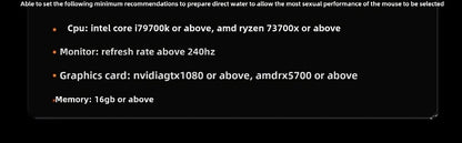 ATK Dragonfly A9 Wireless Gaming Mouse, PAW3950 Sensor, Tri-Mode Bluetooth Mouse, 30,000 DPI, 8KHz Polling Rate, Lightweight Ergonomic Esports Mouse