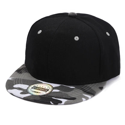 Cappellino da baseball a visiera piatta con logo personalizzato stampato o ricamato, cappellino unisex da esterno, cappellino hip hop "Dad Hat", gorras da uomo, cappellino street snapback