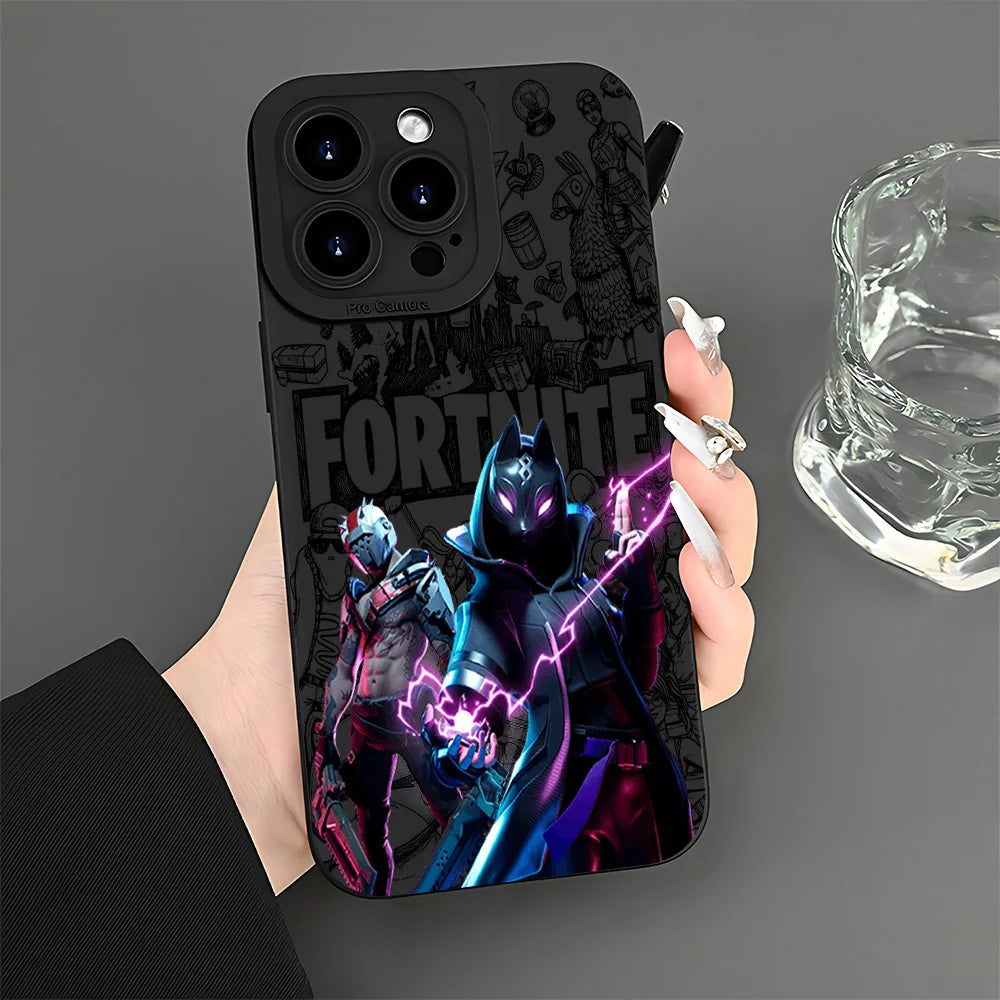 Capa de Telemóvel Fortnite para Samsung Galaxy A37 A57 A25 A56 A16 A06 A35 A05s A15 A34 A24 A05 A13 A73 A53 A23 A03 A13 4G 5G