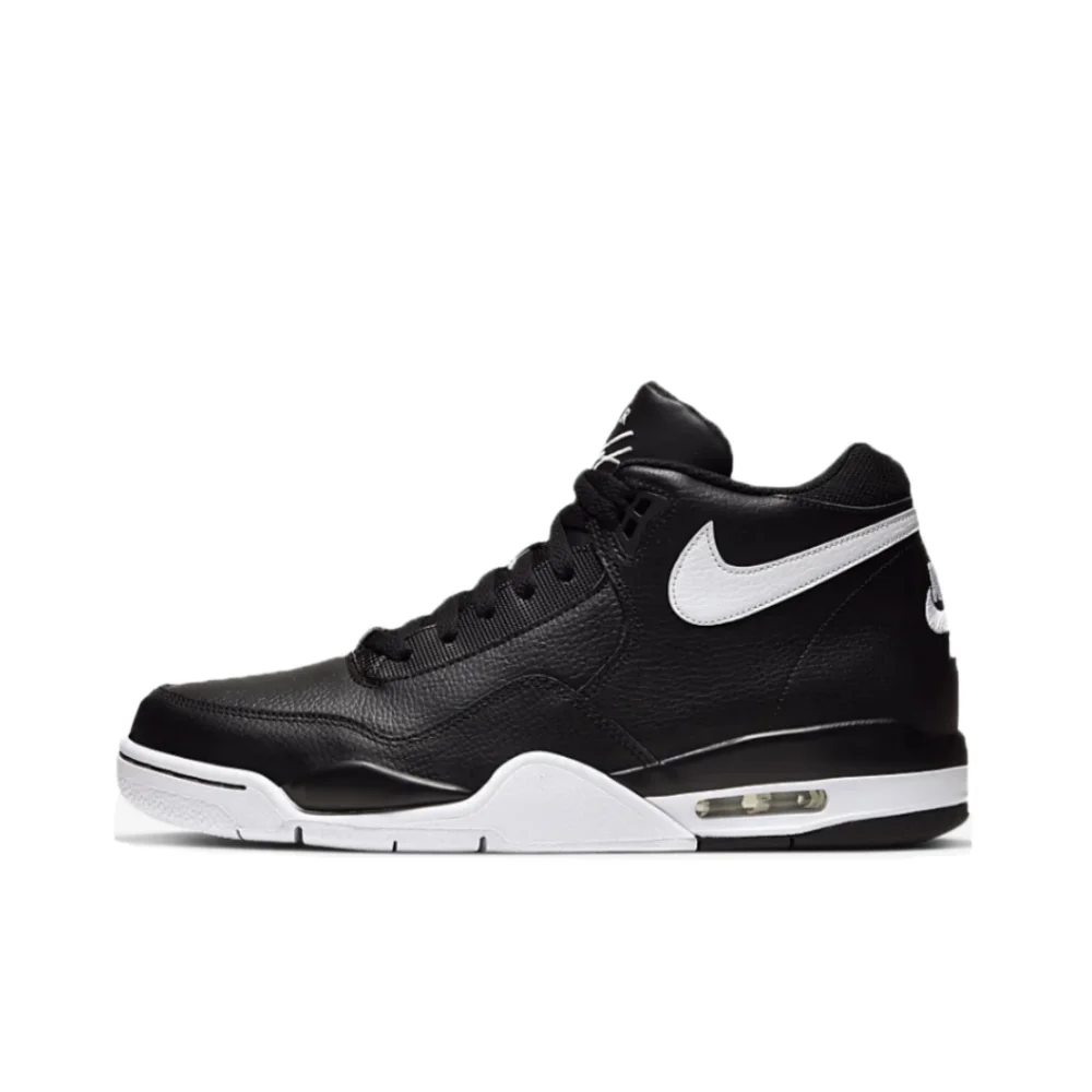 Nike Flight Legacy Classic Style Mid-Top Retro Basketball Shoes Unisex Red/White BQ4212-100