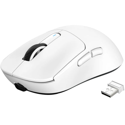 ATTACK SHARK X3 Wireless Gaming Mouse, Ultra-Light 49g Ergonomic Gaming Mouse with PAW3395 Sensor, Tri-Mode Bluetooth/2.4G/USB, 26K DPI Programmable Mouse