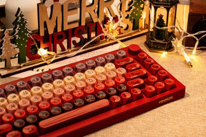 AKKO 5075 X Veekos K75 Gaming-Mechanische Tastatur 75% RGB 3/5-Pin Hot-Swap Kabelgebundene anpassbare Tastatur mit Drehregler und Gasket-Mount
