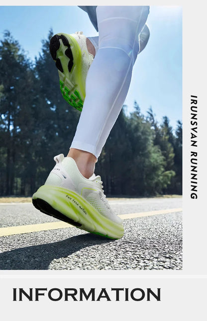 IRUNSVAN Nuove scarpe da maratona con soletta in carbonio: leggere, ammortizzanti e adatte come scarpe sportive da uomo