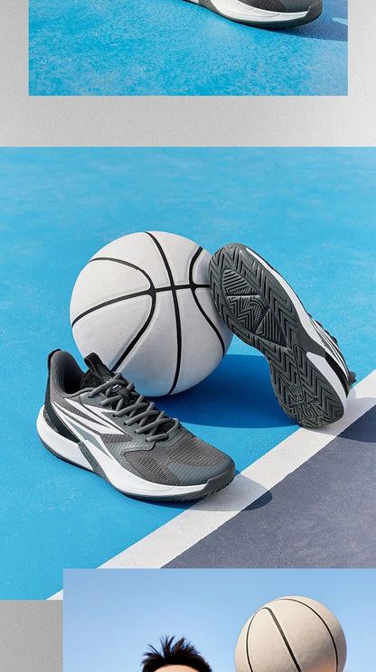 361 Degrees BIG3 Team4.0 Men Basketball Sport Shoes Impact Protection Durable Wear-Resistant Agile Breathable Sneakers 672621104