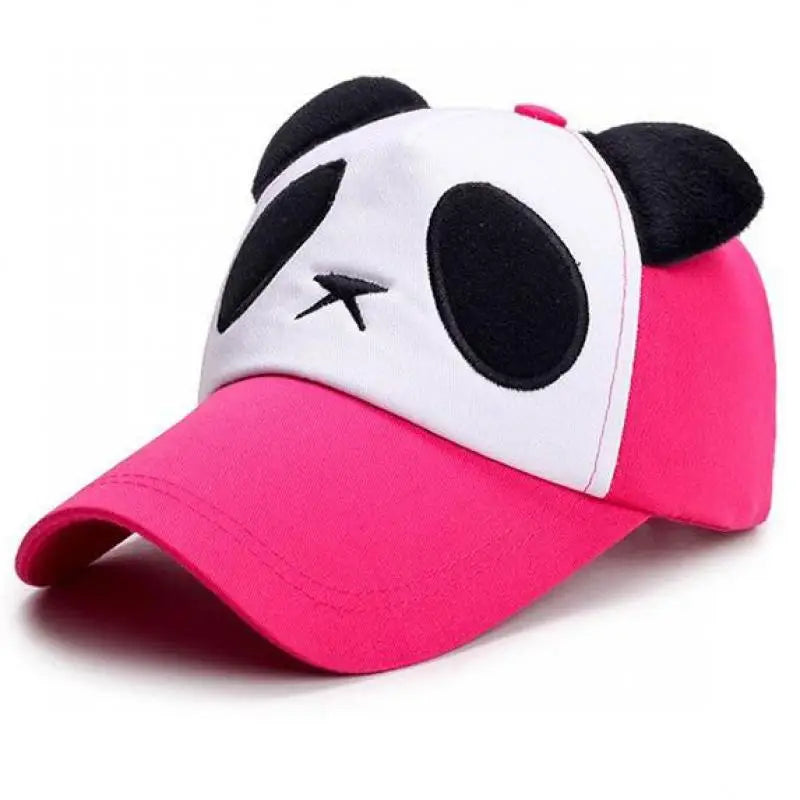 Summer Cute Panda Baseball Caps For Men Women Cotton Hip Hop Snapback Hats Sun Protection Boys Girls Outdoor Gorras Dropshipping