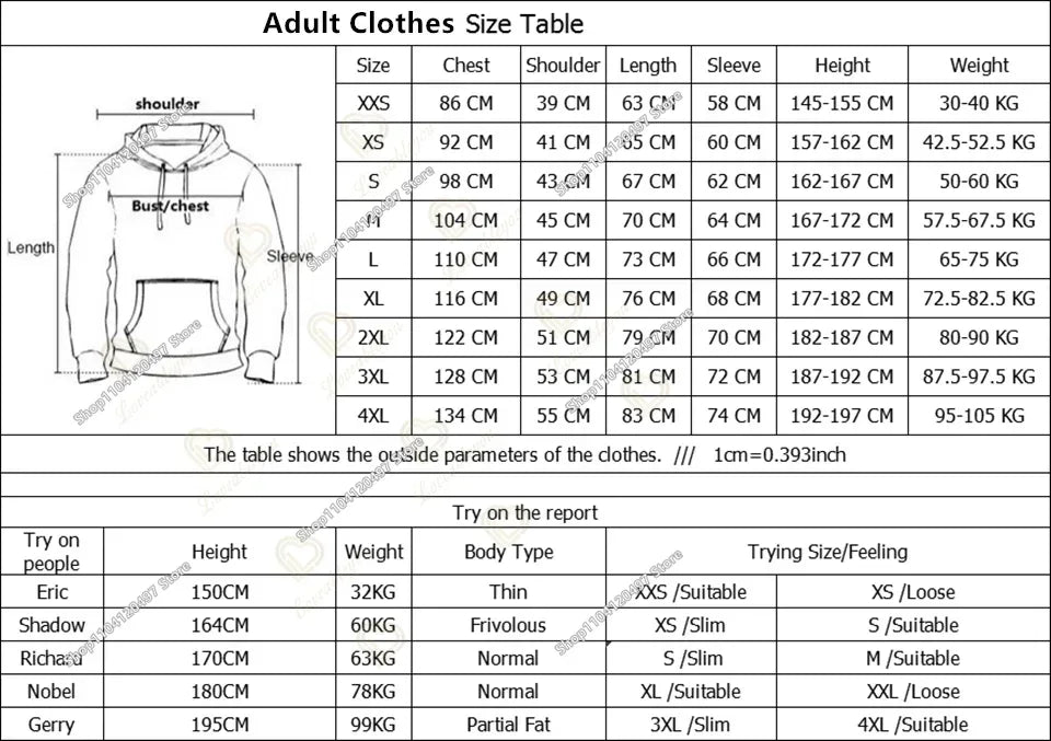 Sweatshirts com capuz para rapaz e rapariga Fortnite, pullover infantil com impressão 3D, sweatshirts com capuz Battle Royale para homem, moda de outono, roupa infantil