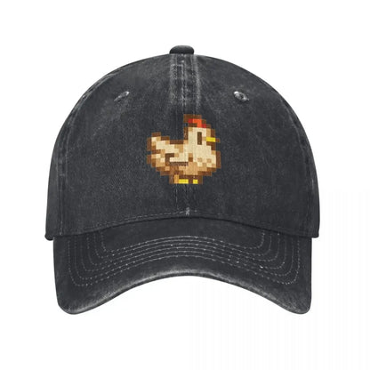 Stardew Valley Kurczaki Czapka z daszkiem czapka typu derby luksusowe czapki zabawna czapka urodzinowa Czapki męskie Czapki damskie