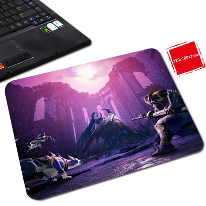 M_monster H_hunter W_world Mouse Pad Gabinete Gamer Pc Small Cute Desk Mat Mouse Pad Wrist Protector Computer Desk Accessories