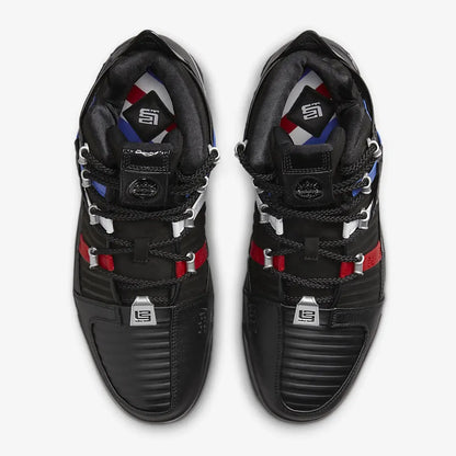 „Nike“ originalūs „Zoom LeBron III QS“ vyriški nauji krepšinio bateliai DO9354-001