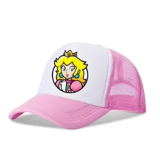 Casquettes de baseball décontractées Mario, casquettes universelles en polyester, articles pour enfants et chauffeurs routiers, casquettes ajustables pour adultes, accessoires d'anime