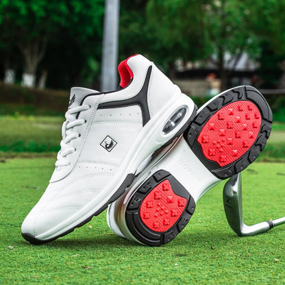 OIMKOI Men Golf Shoes Casual Breathable Waterproof Non-slip Golf Outdoor Training Shoes