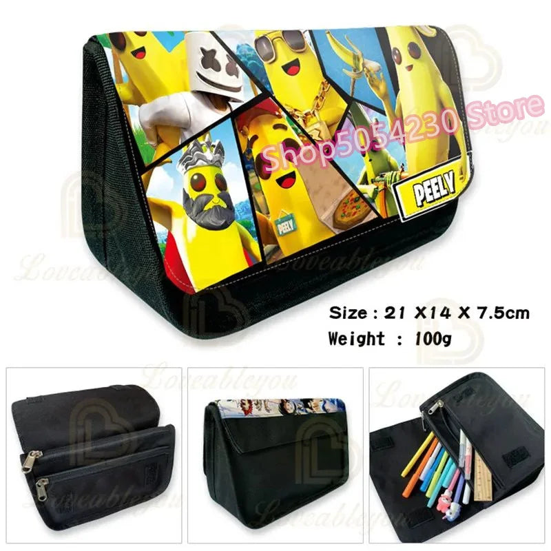 Mochila Fortnited 3PCS para Rapazes, Victory Game, 16 Polegadas, Resistente à Água, Mochila Pré-Escolar, Mochilas Escolares Fixes para o Ensino Básico