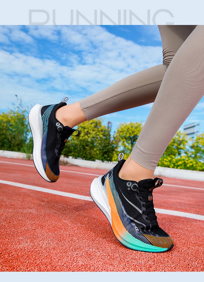 2025 professionelle Marathon-Laufschuhe für Herren und Damen mit Carbonplatte, Stoßdämpfung, ultraleichtem Design und stabilem Halt