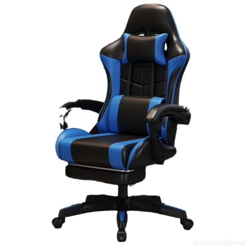 Sponge Esports Gaming Chair Internet Cafe Computer Chair Reclining Office Chair with Comfortable Rotating Design, Ergonomic Home Gaming Seat