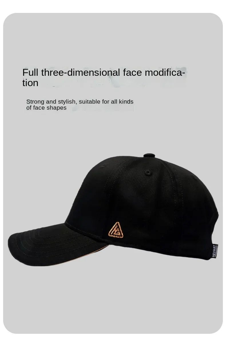 Men's Hat Baseball Cap for Men New Fashion Luxury Brand Embroidery Chinese Style Big Size Cotton Trucker Hat HipHop For 4seasons