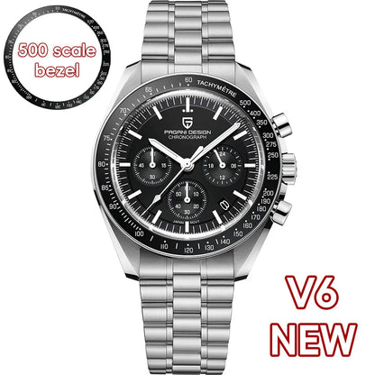 2026 New PAGANI DESIGN AK Project Mars Men's Watches Luxury Quartz Watch Men AR Sapphire Speed Sport Chronograph Automatic Date