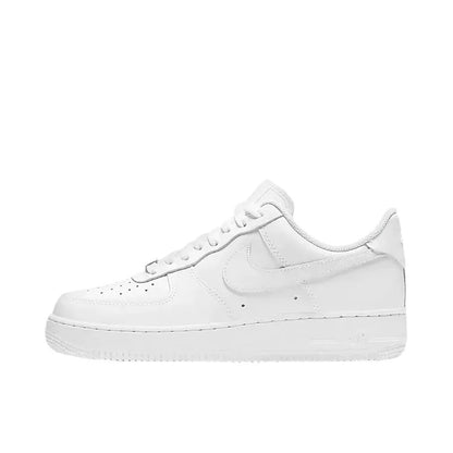 Nike Air Force 1 '07 White Light Smoke Grey Casual Comfortable Cushioning AF1 Low Men Skateboarding Shoes Streetwear FJ4146-100
