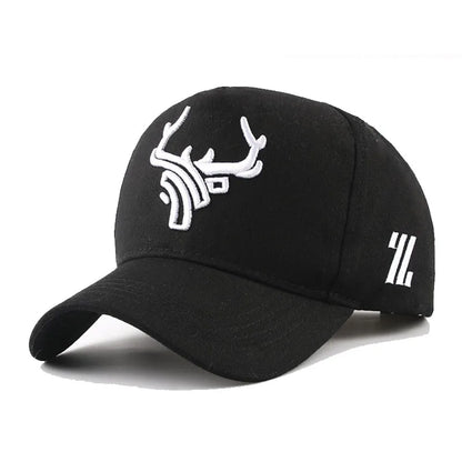 Antler Element Camouflage Baseball Cap, With Embroidery, Unlock New Experience of Outdoor Trendy Outfit