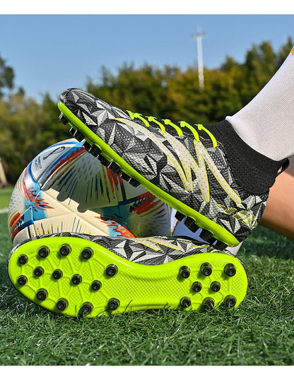 Męskie buty piłkarskie, oddychające, sportowe, treningowe, z kolcami, do futsalu, na sztuczną murawę i trawę, z dostawą bezpośrednią do klienta