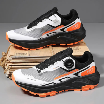 2025 Hot Selling Lightweight Rebound Mens Sports Shoes Marathon Racing Professional Running Shoes Street Fashion Casual Shoes