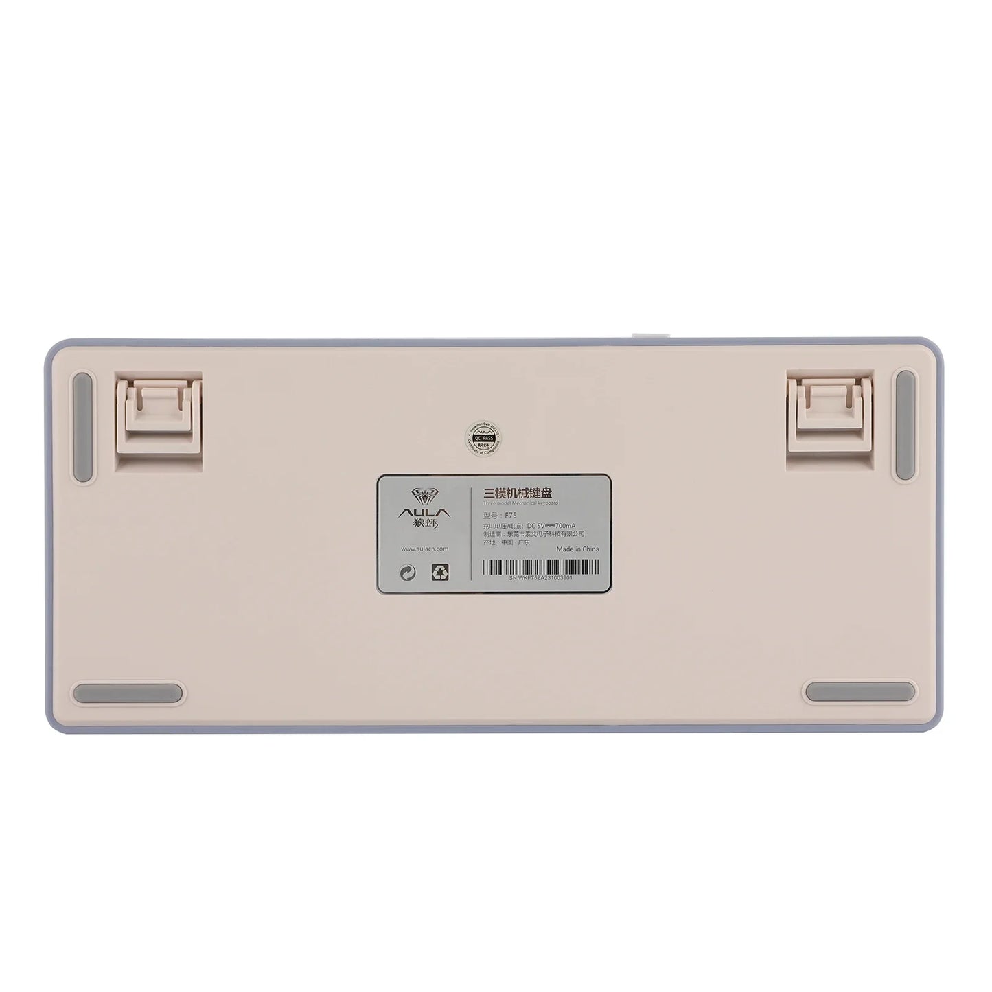 The New Hot-Selling EPOMAKER x AULA F75 75% ANSI Hot-Swappable Washer Bluetooth 5.0/2.4G Wireless/wired Mechanical Keyboard PBT