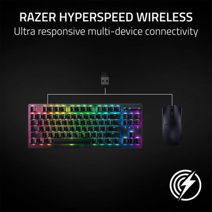 Razer Viper V3 HyperSpeed Wireless Esports Gaming Mouse with Focus Pro 30K Optical Sensor, Gen-2 Mechanical Switches, 6 Programmable Buttons, Lightweight Gaming Mouse
