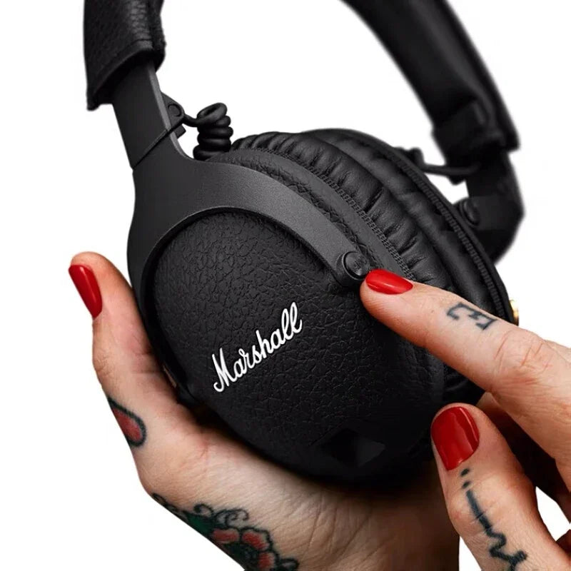 Marshall MONITOR II A.N.C. Wireless Noise Cancelling Headphones – Premium Bluetooth Over-Ear Headset with Deep Bass, Microphone & Gaming Audio