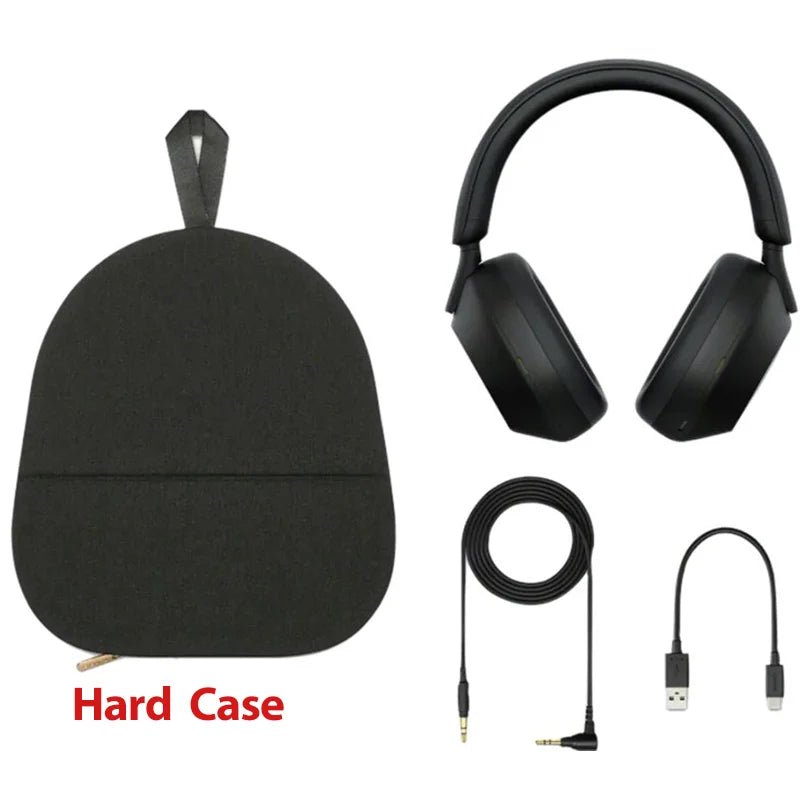 Sony WH-1000XM5 Wireless Noise Cancelling Headphones – Premium Bluetooth 5.2 Over-Ear HiFi Headset with 30mm Driver, Microphone, Long Battery Life