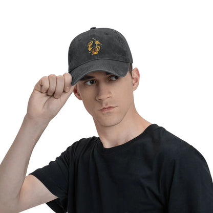 Produit gaming premium Fraquane, Vintage Dragon Ball Z Attack of Shenron Baseball Caps Men Women Distressed Denim Washed Cap Outdoor Running Golf Gift Hats Cap