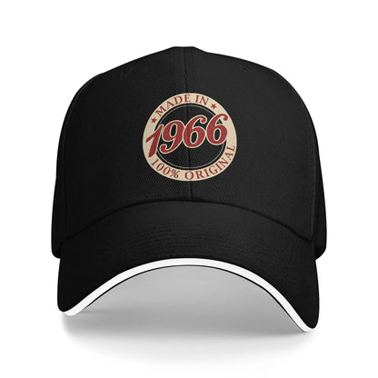 Uomo Donna Nati in epoca vintage 60 anni divertente 60° compleanno Cappello Cappellino da baseball Cappello da sole Copricapo da viaggio