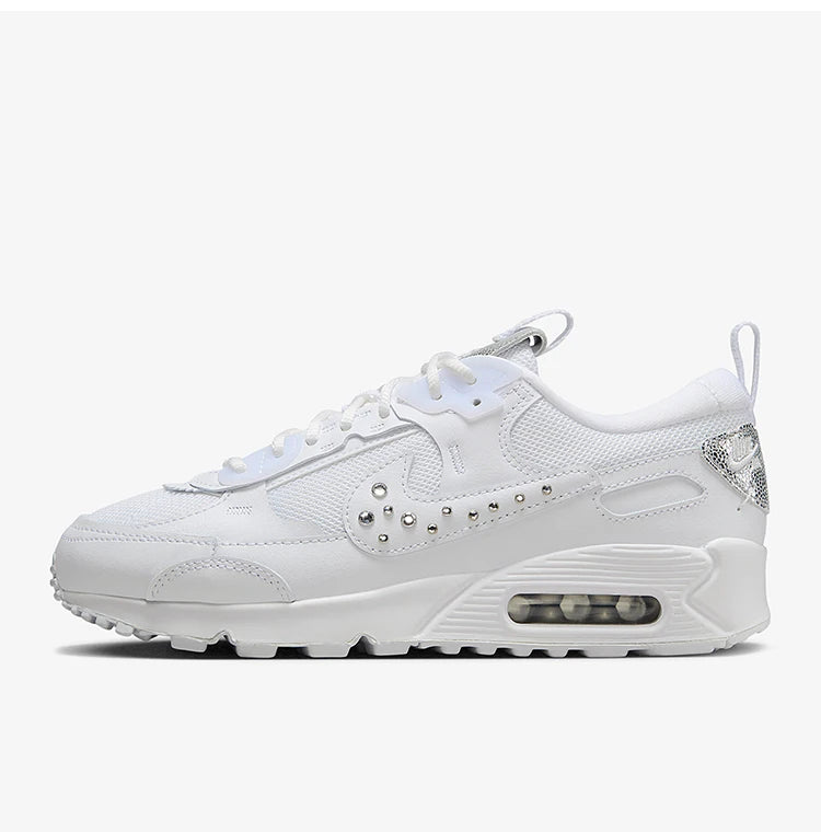 Oryginalne jesienne damskie buty codzienne Nike z niską cholewką, wytrzymałe, model FQ8888-100