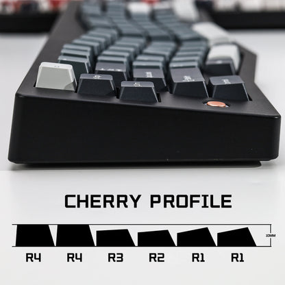 KBDiy GMK Apollo Keycaps ISO PBT Cherry Profile Retro Double Shot Keycap for MX Switches Alice 60 Mechanical Keyboard Key Caps