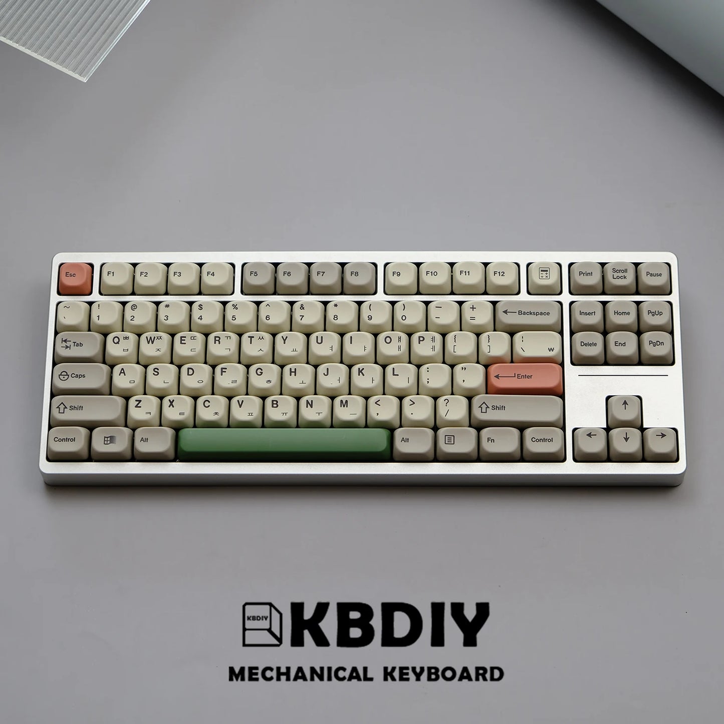 KBDiy KOA Profile Keycap GMK Style Retro 9009 Theme PBT Keycaps For Mechanical Keyboard Gaming KIT Korean 139 Keys ISO Key Cap