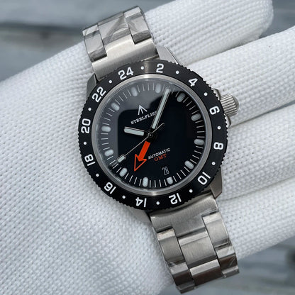 STEELFLIER SF793 NEW Automatic Mechanical Luxury Wristwatch NH34 Movement Synthetic Sapphire 20Bar Waterproof Men Luminous Watch