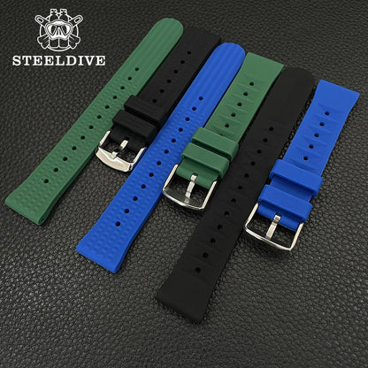 Mechanical Watch For Men STEELDIVE SD1973 Japan NH35 Automatic Movement Ceramic Bezel 200M Waterproof Classic Dive Small Abalone