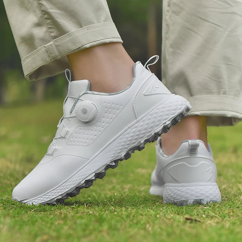 Hot Sale Waterproof Golf Shoes Unisex Outdoor Non-Slip Golf Sneakers Men Luxury Comfortable Golfer Footwear Women Walking Shoes