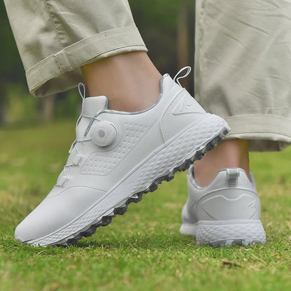 Hot Sale Waterproof Golf Shoes Unisex Outdoor Non-Slip Golf Sneakers Men Luxury Comfortable Golfer Footwear Women Walking Shoes