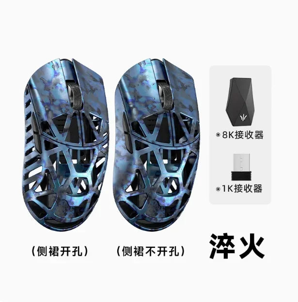 Wlmouse Mini Pro Professional Mouse Lightweight magnesium alloy three mode wireless game mouse 8K return rate PAW3950 DPI30000