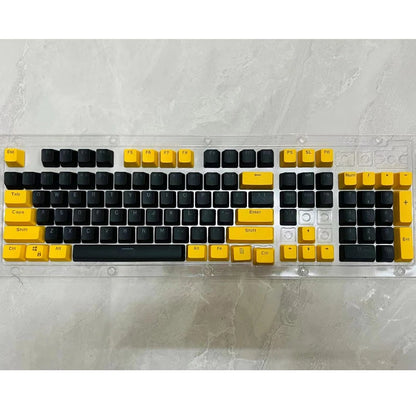 106 Keys Grey Red Keycaps PBT Specials Keycap Backlit Two-Color Key Caps For MX Switch 61/87104 Mechanical Keyboard