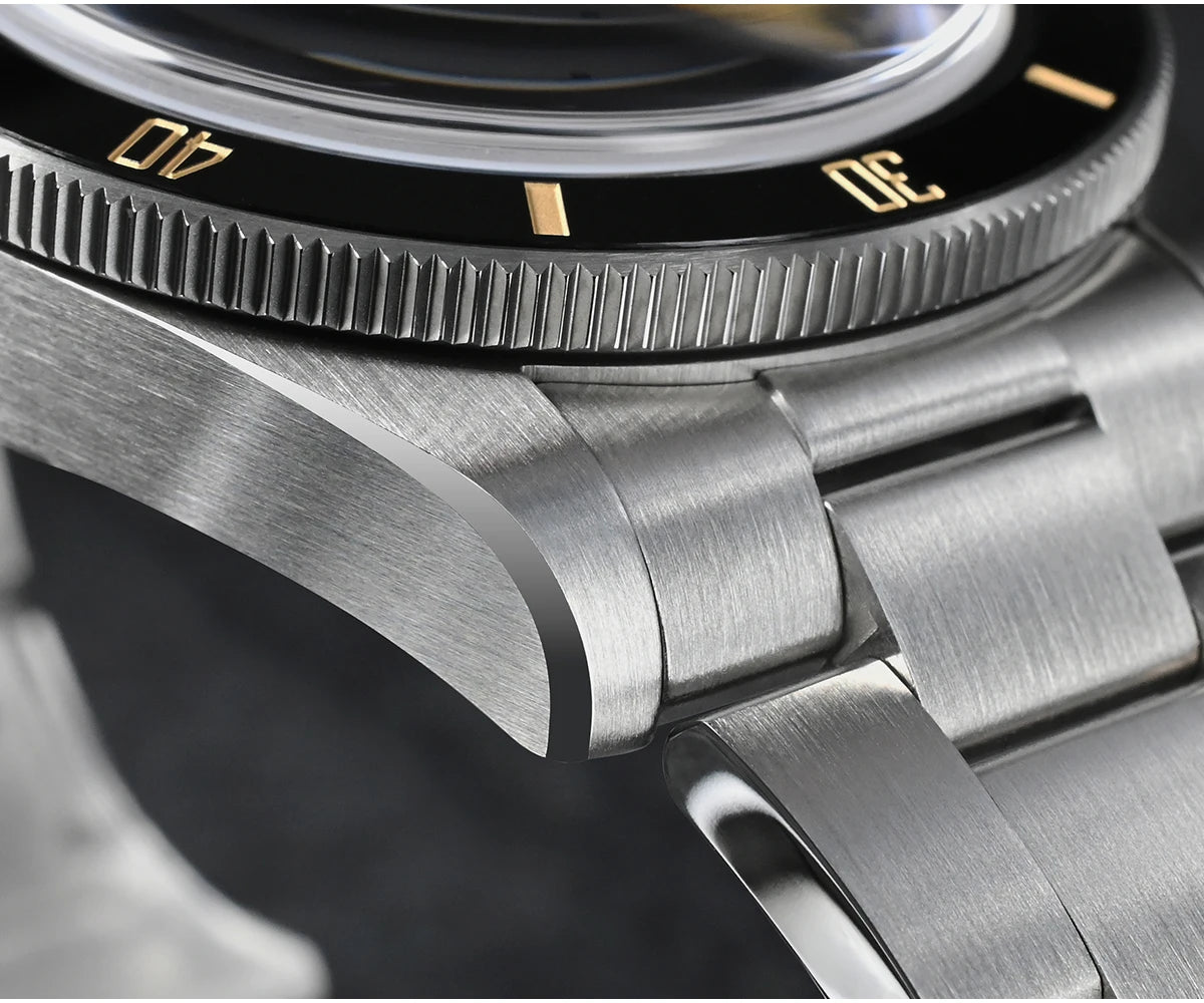 San Martin Vintage 38mm 6200 Diver Watch New Upgraded for Men Luxury NH35 Automatic Mechanical Sapphire Waterproof 200m Relojes