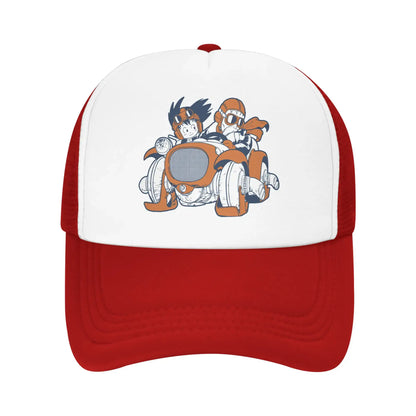 Produit gaming premium Fraquane Goku Muten Roshi Dragon Ball Z Baseball Caps Sport Sun Hat Anime DBZ Hats Breathable Polyester Trucker Cap