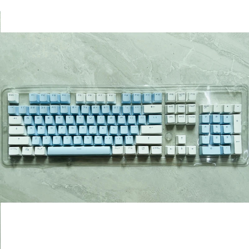 106 Keys Grey Red Keycaps PBT Specials Keycap Backlit Two-Color Key Caps For MX Switch 61/87104 Mechanical Keyboard