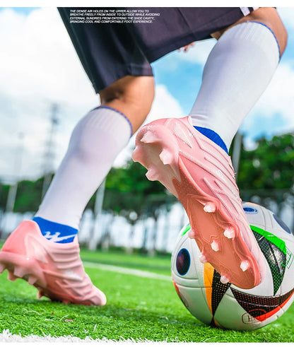 Buty piłkarskie Double Star Adult Youth AG – antypoślizgowe, wytrzymałe buty do piłki nożnej na sztuczną i naturalną trawę, przeznaczone do treningów i meczów, dla mężczyzn i kobiet
