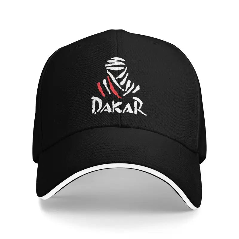 Motorcycle Dakar Rally Baseball Cap Retro Motor Off Road Racing Sandwich Hats for Men Women Breathable Dad Hat Running Golf