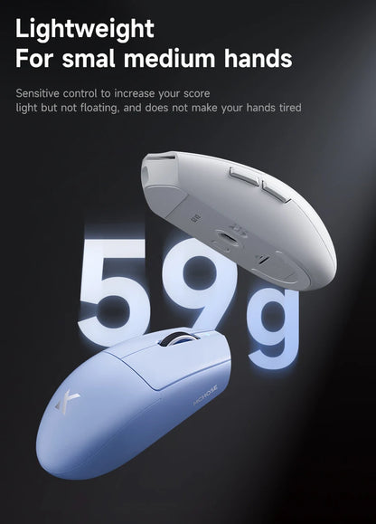 MCHOSE G3 V2 Pro Wireless Gaming Mouse PAW3395, Ultra-Lightweight Tri-Mode Bluetooth Gaming Mouse for Esports, Office & Professional Gaming