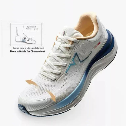 Xtep QINGYUN LITE Running Shoes For Men 2025 Spring Cushioning Wear-Resistant Lightweight Comfortable Sneakers 975219110056