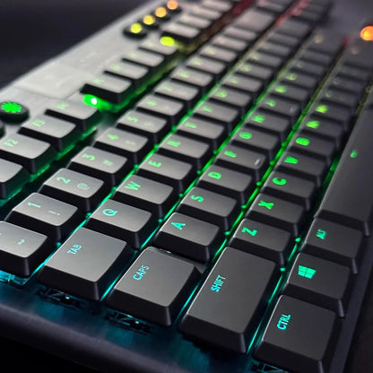 Wireless Gaming Mechanical Keyboard Keycaps Compatible with Logitech G913TKL G915 G813 G815 RGB Transparent Keyboard
