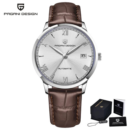 PAGANI DESIGN New NH35 Pilot Men Mechanical Watch Top Brand Sapphire Glass Automatic Watch 100M Waterproof Stainless Steel Watch