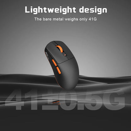 RK Royal Kludge M30 Bluetooth Wireless Mouse PAW3311 41g Lightweight 12000dpi Tri-Mode Gamer Computer Mouse Ergonomic Software