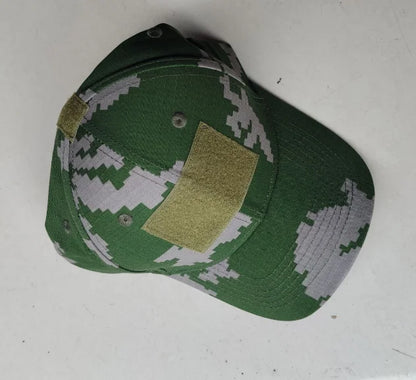 Russian Yellow Flower Camouflage Baseball Cap Man Summer Hat